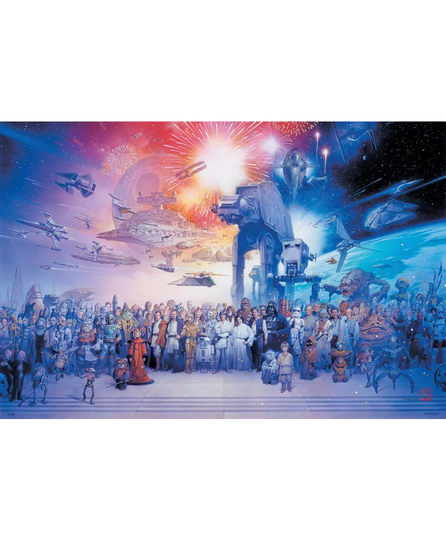 Star Wars Legacy Characters - plakat