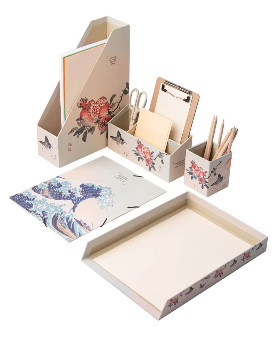 Japanese Art - organizer biurkowy