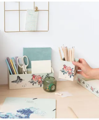 Japanese Art - organizer biurkowy