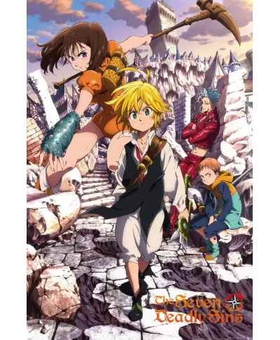 Seven Deadly Sins Meliodas - plakat