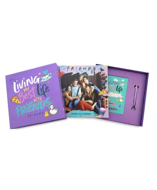 Friends - zestaw na prezent długopis, kalendarz, pamiętnik 2022