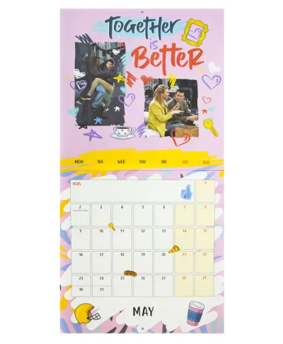 Friends - zestaw na prezent długopis, kalendarz, pamiętnik 2022