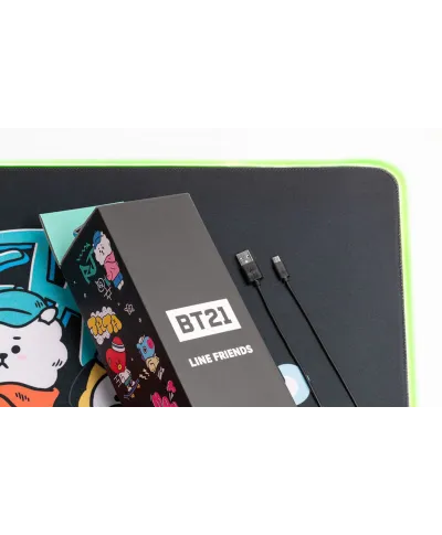 BT21 - podkładka pod mysz LED