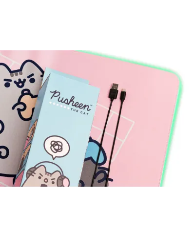 Pusheen - podkładka pod mysz LED