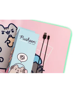 Pusheen - podkładka pod mysz LED