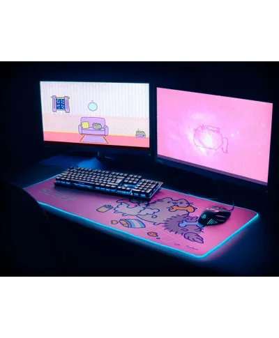 Pusheen - podkładka pod mysz LED