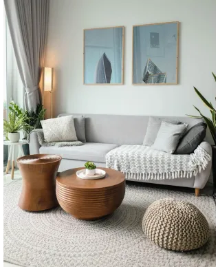 Nowoczesny budynek - plakat