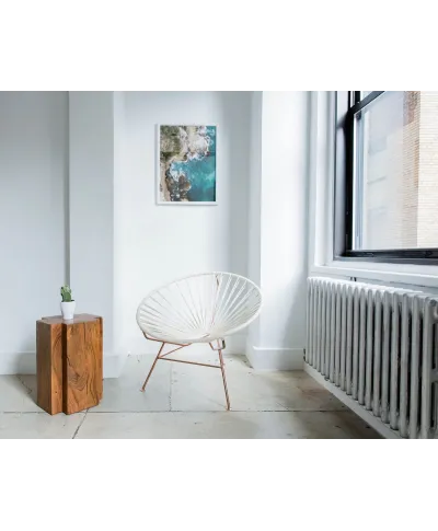 Fale na brzegu - plakat