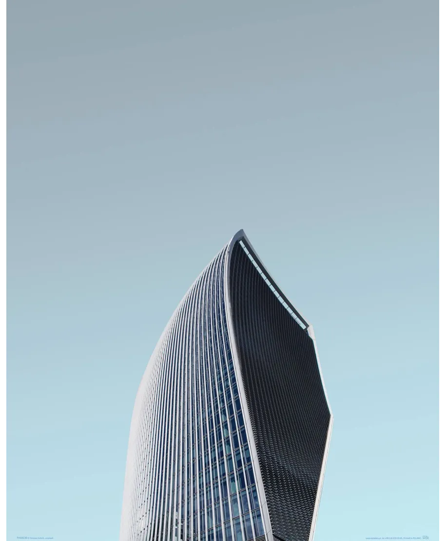 Wysoki Budynek - plakat