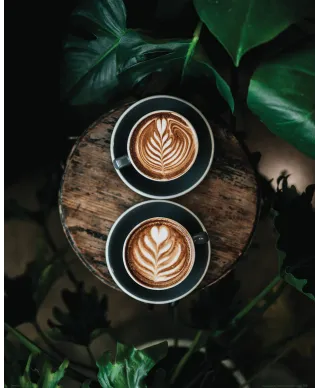 Malowana kawa - plakat