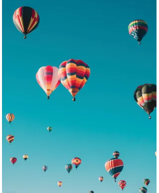 Kolorowe Balony - plakat