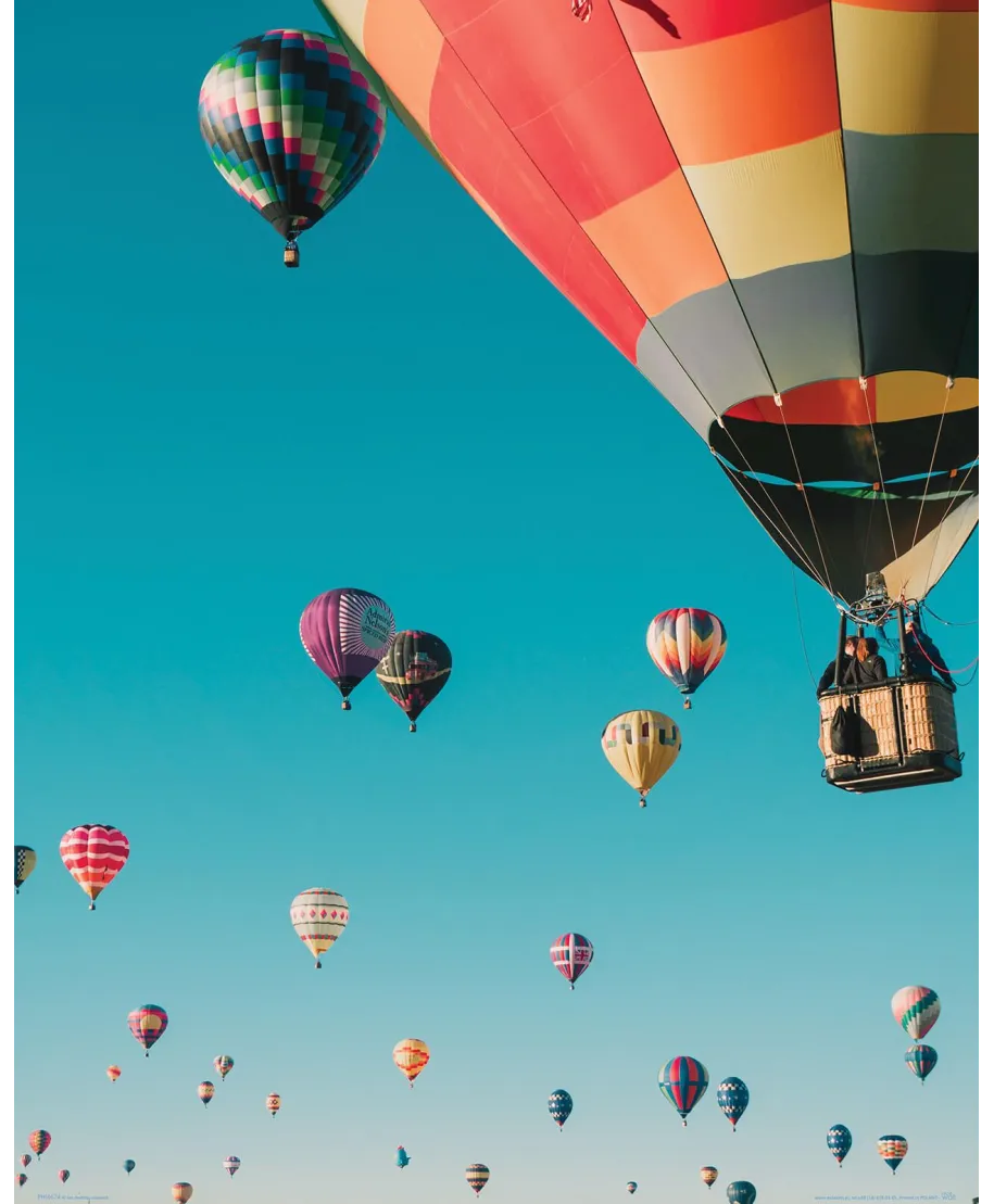 Lot Balonem - plakat