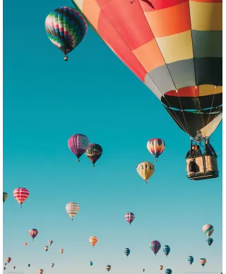 Lot Balonem - plakat