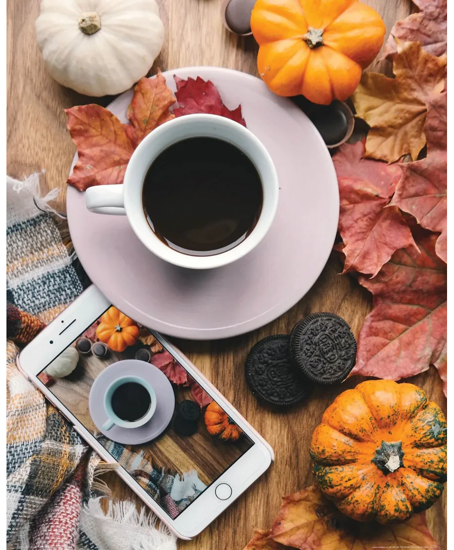 Jesienna Kawa - plakat