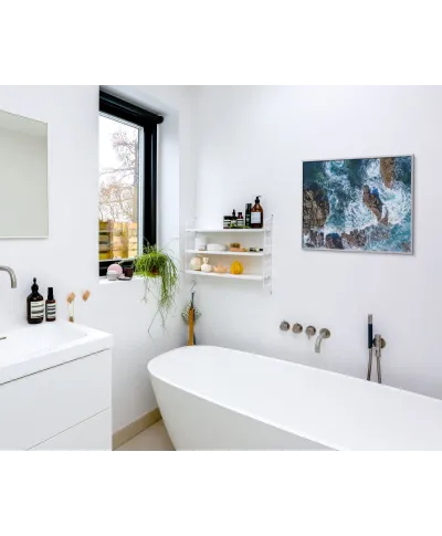 Wzburzony ocean - plakat