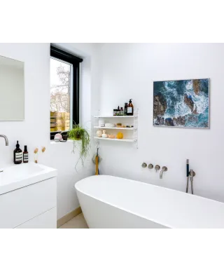 Wzburzony ocean - plakat