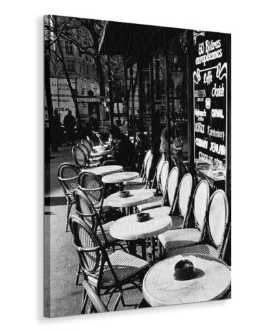 Parisian Café - Obraz na płótnie