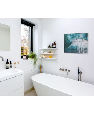 Wzburzone morze - plakat