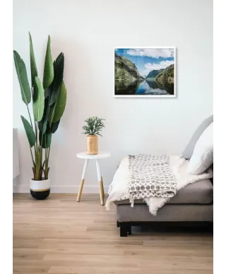 Fiordy Gudvangen - plakat