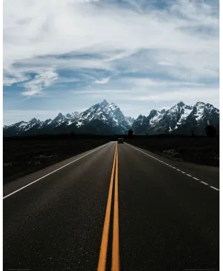 Droga w Góry - plakat