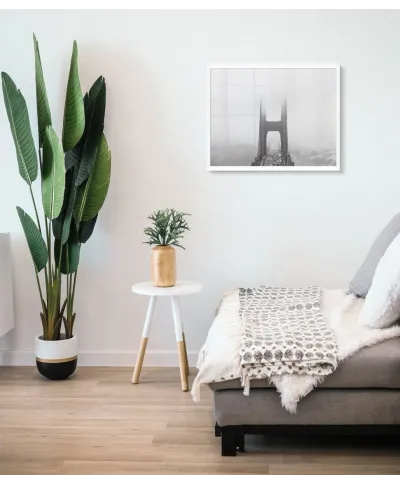 Zamglony Most Golden Gate - plakat