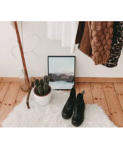 Góry we mgle - plakat