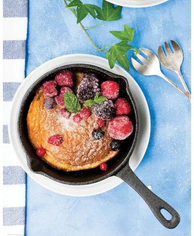 Owocowe ciasto - plakat