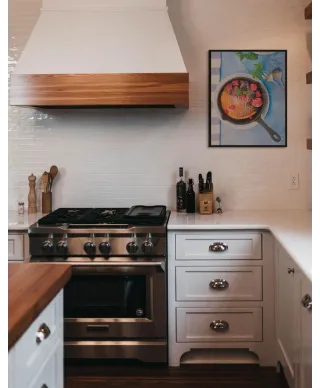 Owocowe ciasto - plakat