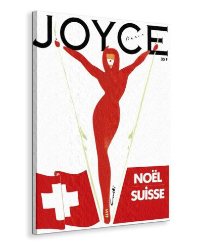 Joyce, Noël, Paris - Obraz na płótnie