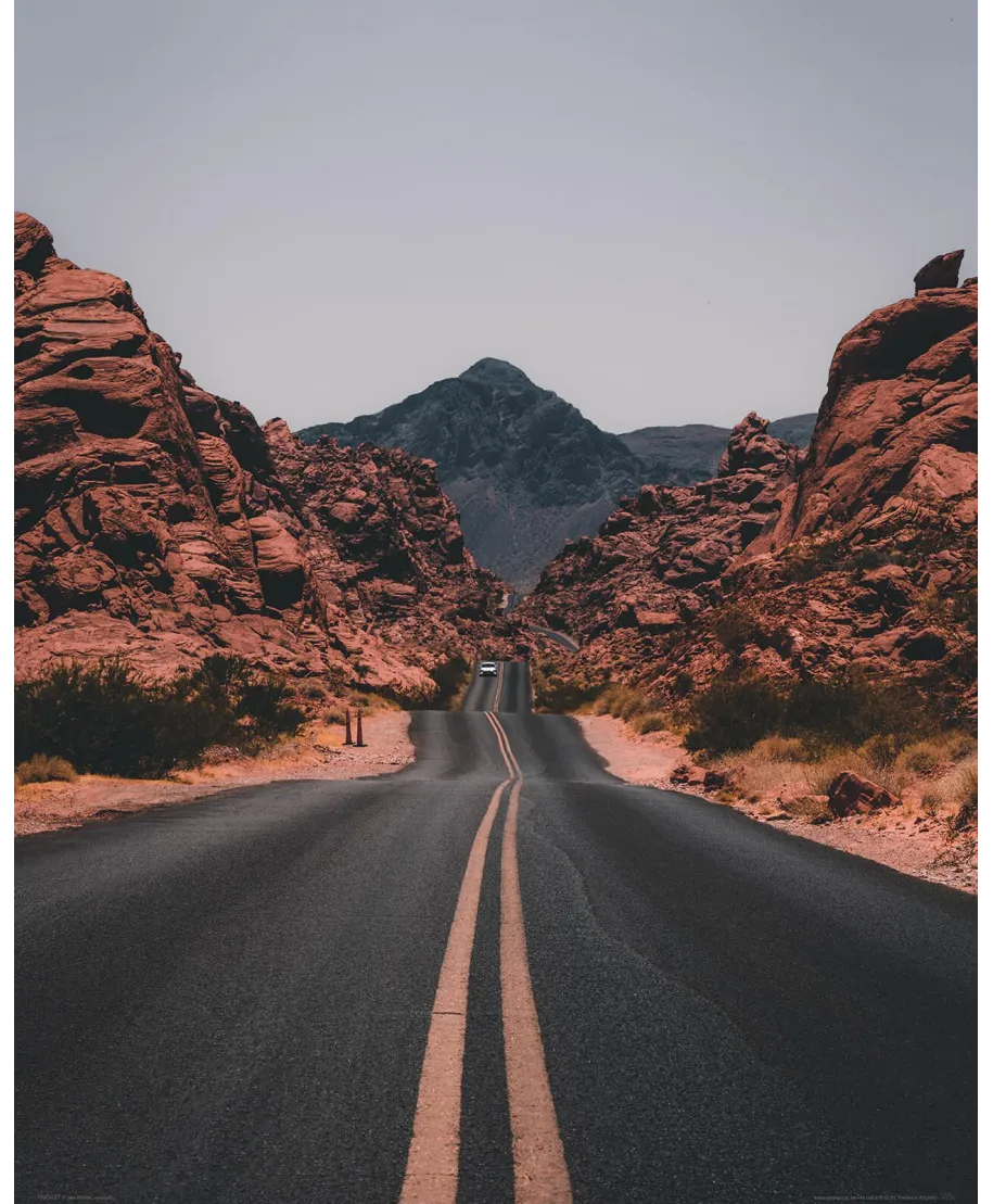 Droga przez Kolorado - plakat