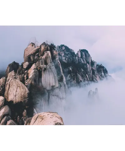 Wysokie skały - plakat