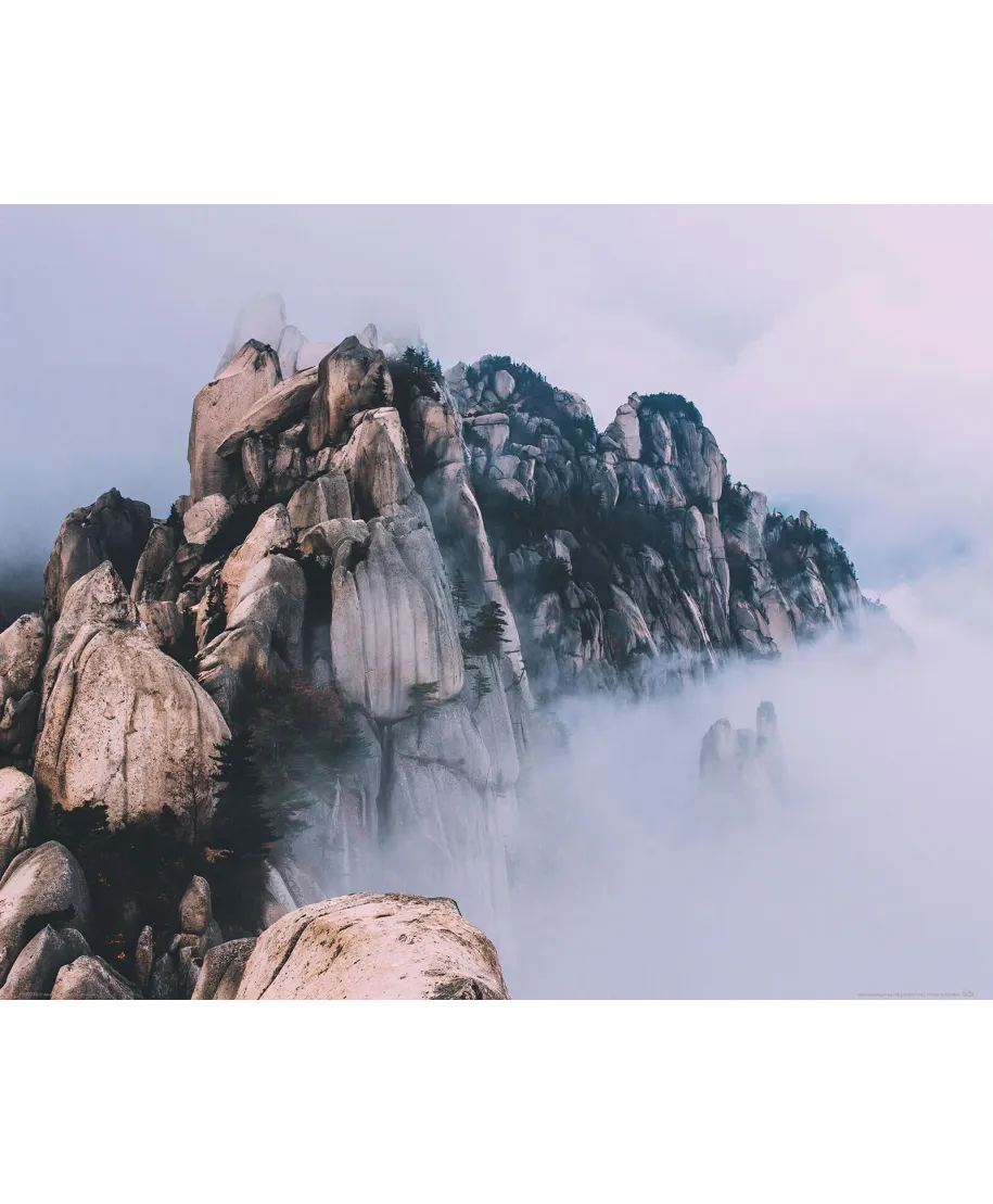 Wysokie skały - plakat