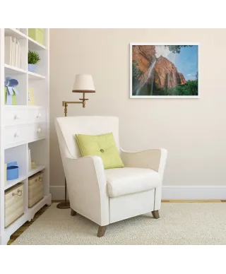 Wodospad w Parku Zion - plakat