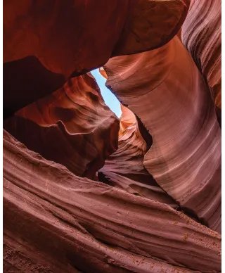 Piaskowce w Kanionie Antylopy - plakat