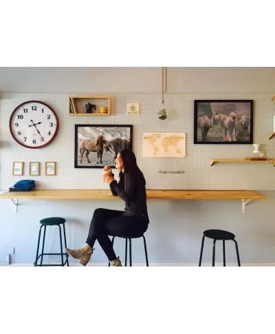 Konie na Islandii - plakat