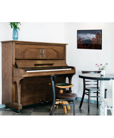 Oszronione Góry - plakat