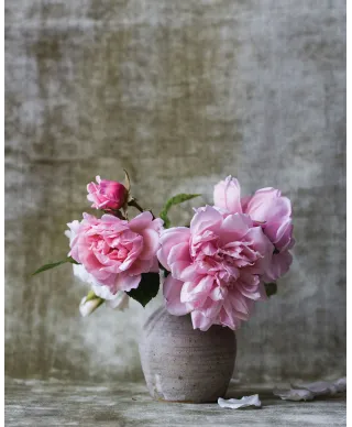 Róże w Wazonie - plakat