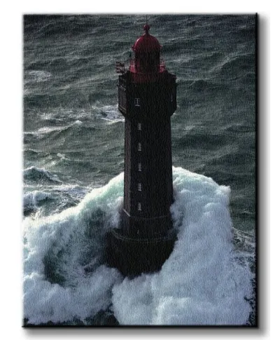 Phare Dans La Temp'te, La Jument II - Obraz na płótnie