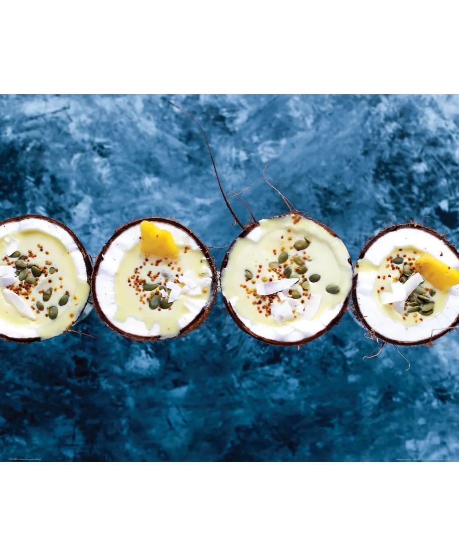 Kokosowe koktajle - plakat