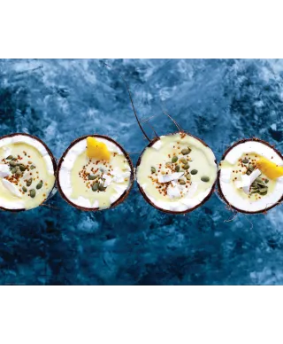 Kokosowe koktajle - plakat