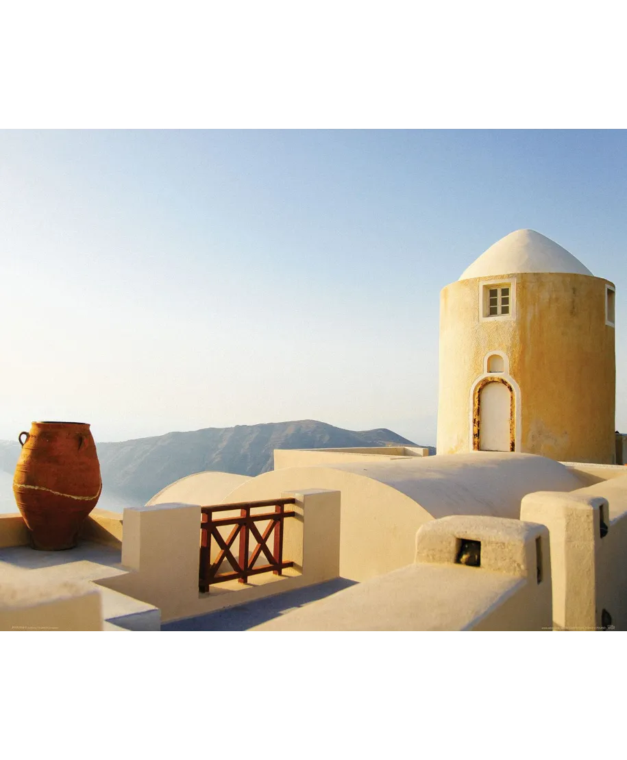 Na Greckiej Wyspie - plakat