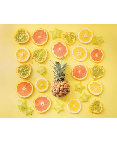 Cytrusowa kompozycja - plakat