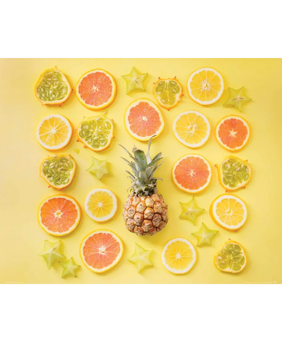 Cytrusowa kompozycja - plakat