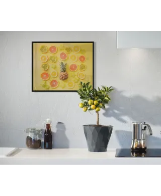 Cytrusowa kompozycja - plakat