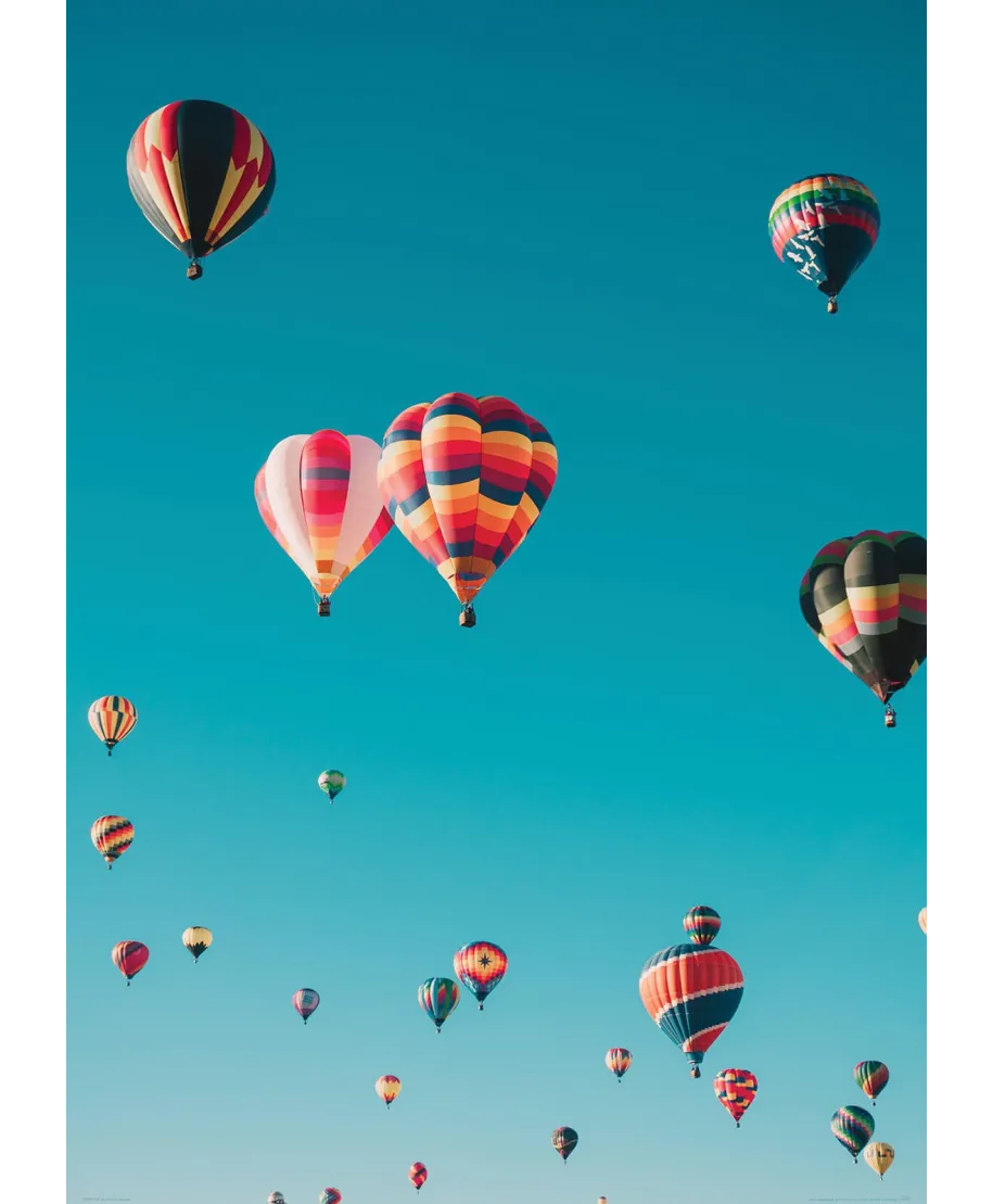 Kolorowe Balony - plakat