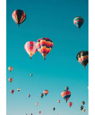 Kolorowe Balony - plakat