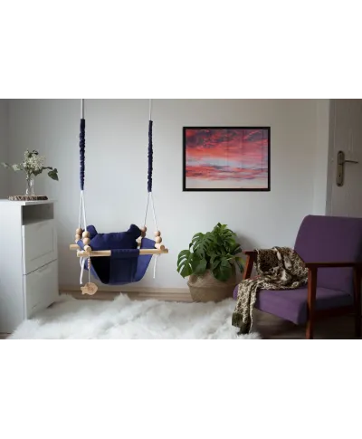 Niebo o zachodzie słońca - plakat