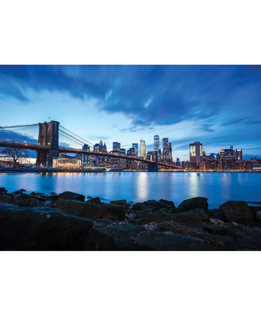 Widok na Nowy Jork - plakat
