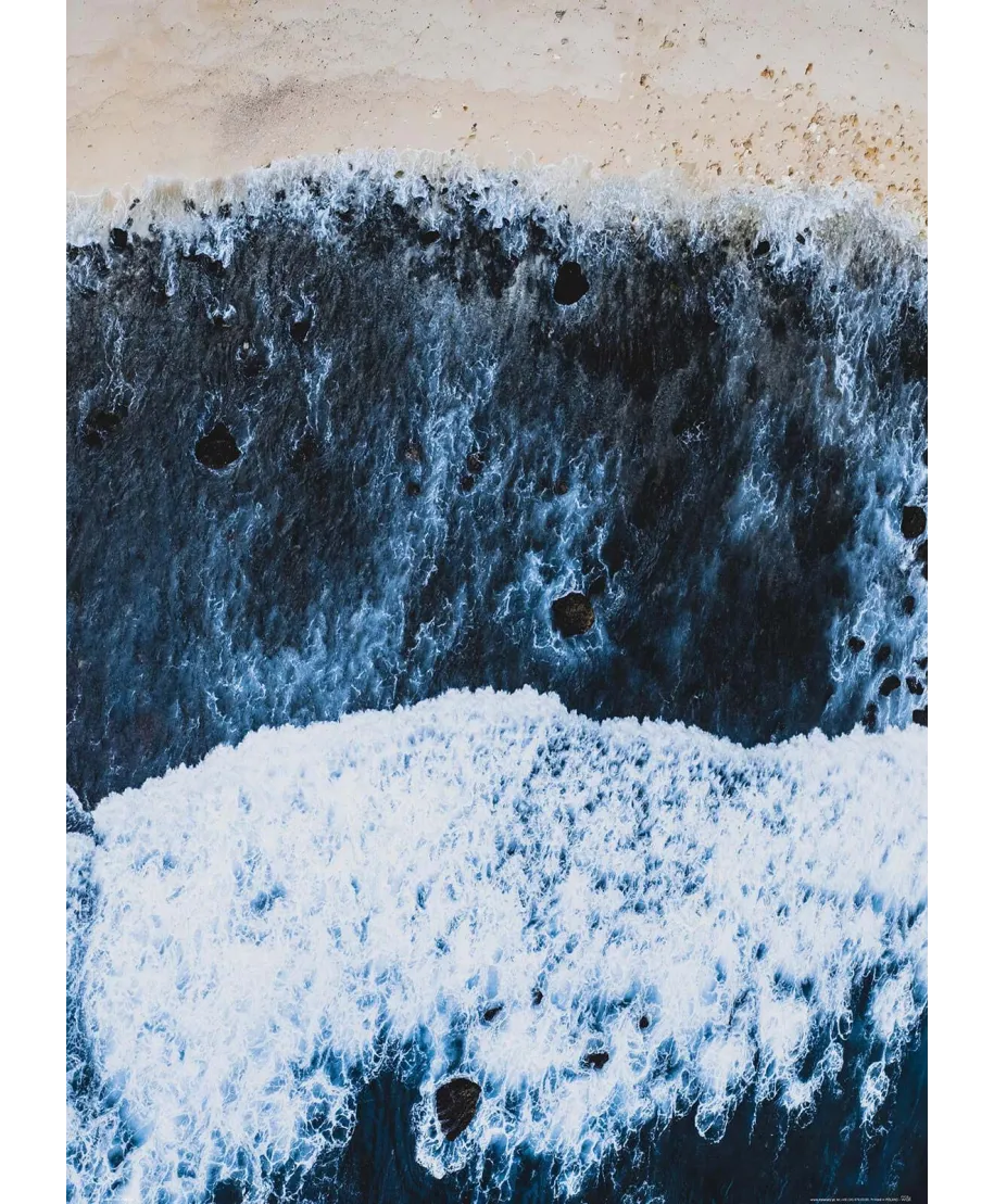 Fala morska - plakat