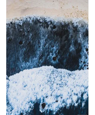 Fala morska - plakat